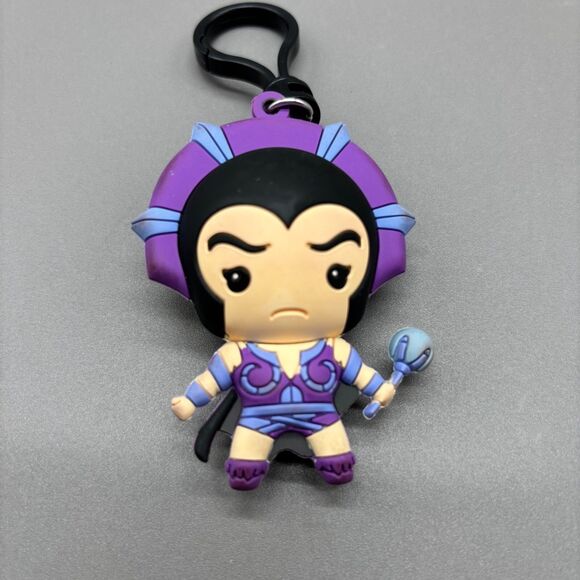 Masters of The Universe Bag Clip Keychain Lot MOTU Skeletor Evil Lyn Orko Adam - Picture 9 of 12